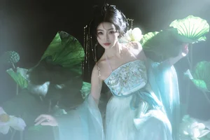 The Ethereal Beauty of Lan Yin in YiTuYu Art Language Vol.7276 - image 5