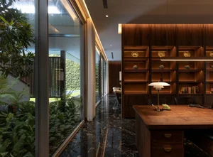 5 Garden House: A Stunning Tropical Modern Home in Vũng Tàu Featuring Five Lush Courtyards for Seamless Indoor-Outdoor Living and Family Connection - image 15