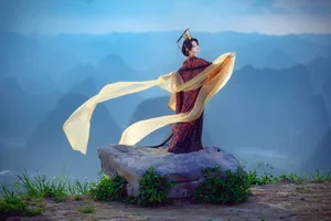 YiTuYu Art Language Vol.9849: Classic Beauty with Long Mei Er - image 0