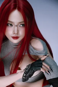 Vietnamese DJ Doll Shows Off Fiery New Hair Color Trend - image 10