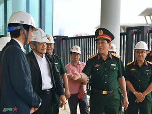 General Luong Cuong Inspects Progress of the New Vietnam Military History Museum - image 4
