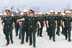 General Luong Cuong Inspects Progress of the New Vietnam Military History Museum - image 0