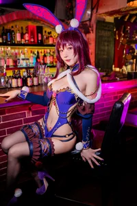 Abao Shines as Scathach Bunny Girl in Fate/Grand Order Gallery - image 17