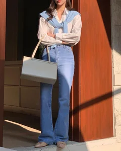 How to Style the Flattering White and Blue Color Combination - image 2