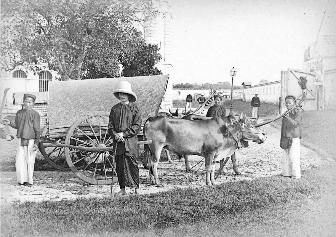 Rare Glimpses of Tay Ninh in 1887: A Photographic Journey Through Time