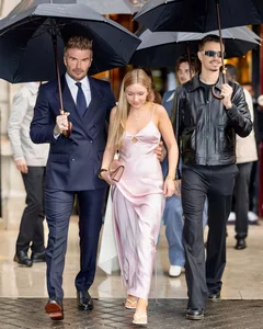 The Beckham Family Shines at Victoria Beckham’s Paris Fashion Week Show - image 2