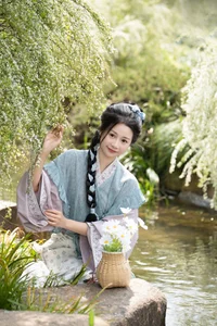 YiTuYu Art Language Vol. 6714: Creative Photography Showcase Featuring Model Cheng Zi Shu - image 17