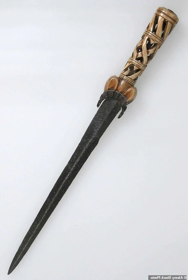 Rare Ancient Knife Handle with Intricate Carvings Discovered in Sweden
