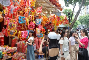 Vibrant Colors of Mid-Autumn Festival on Hang Ma Street - image 5