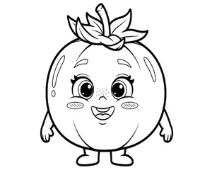 133+ Creative Tomato Coloring Pages: Beautiful Designs for Kids and Art Lovers - image 0