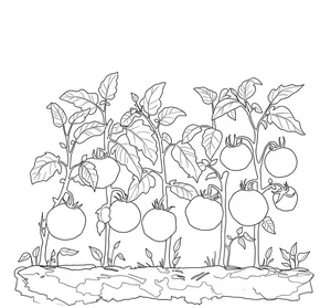 133+ Creative Tomato Coloring Pages: Beautiful Designs for Kids and Art Lovers - image 2