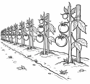 133+ Creative Tomato Coloring Pages: Beautiful Designs for Kids and Art Lovers - image 27