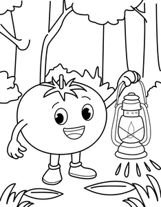 133+ Creative Tomato Coloring Pages: Beautiful Designs for Kids and Art Lovers - image 9