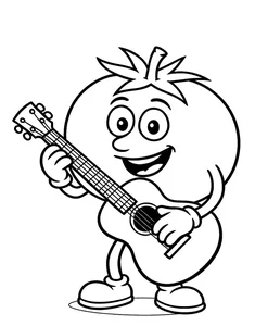 133+ Creative Tomato Coloring Pages: Beautiful Designs for Kids and Art Lovers - image 35