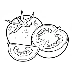 133+ Creative Tomato Coloring Pages: Beautiful Designs for Kids and Art Lovers - image 11