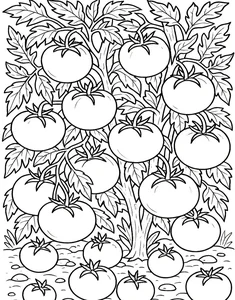 133+ Creative Tomato Coloring Pages: Beautiful Designs for Kids and Art Lovers - image 17