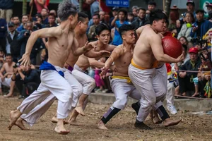 Discover the Traditional Ball Wrestling Festival of Thuy Linh Village in Hanoi: A Display of Strength and Heritage - image 11
