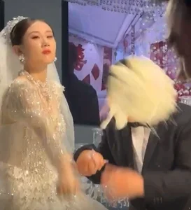 Viral Wedding Moment: Bride’s Surprising Reaction After Champagne Incident - image 1