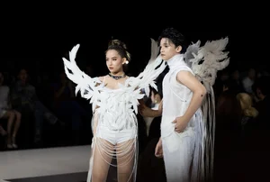 Supermodel Thanh Hang Dazzles in Avant-Garde Ivan Tran Fashion Collection - image 4