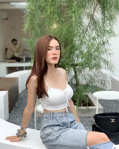 Bold Street Style: Beautiful Influencer Turns Heads Wearing Chic Lingerie-Inspired Fashion Outdoors - image 1