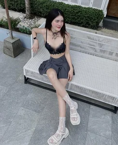 Bold Street Style: Beautiful Influencer Turns Heads Wearing Chic Lingerie-Inspired Fashion Outdoors - image 3