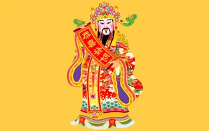 Stunning Chinese God of Wealth Wallpapers for Prosperity and Good Fortune - image 18