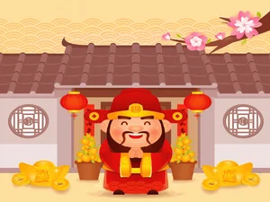 Stunning Chinese God of Wealth Wallpapers for Prosperity and Good Fortune - image 6