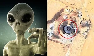 Mysterious 'UFO' Spotted in Sahara Desert via Google Maps - image 1