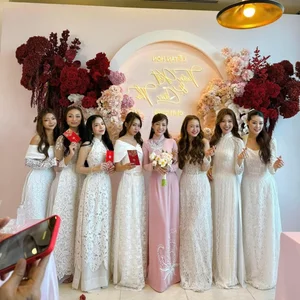 Lam Vy Da Stunning Ao Dai Style at Puka's Star-Studded Wedding - image 6