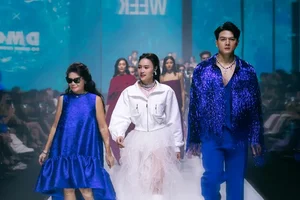 Ninh Duong Lan Ngoc and Xuan Tien Bring the APT Trend to the Fashion Runway - image 10