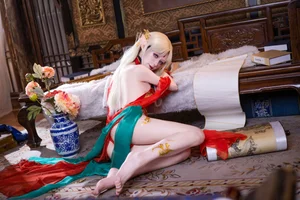 Coser @双木扶苏 - Brest Red Ancient Style Cosplay Gallery (46P) - image 36