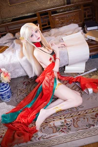 Coser @双木扶苏 - Brest Red Ancient Style Cosplay Gallery (46P) - image 43