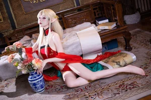 Coser @双木扶苏 - Brest Red Ancient Style Cosplay Gallery (46P) - image 33