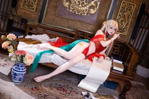 Coser @双木扶苏 - Brest Red Ancient Style Cosplay Gallery (46P) - image 21