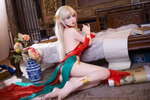 Coser @双木扶苏 - Brest Red Ancient Style Cosplay Gallery (46P) - image 24