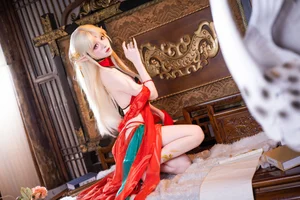 Coser @双木扶苏 - Brest Red Ancient Style Cosplay Gallery (46P) - image 16
