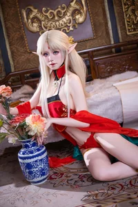 Coser @双木扶苏 - Brest Red Ancient Style Cosplay Gallery (46P) - image 41