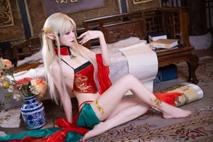 Coser @双木扶苏 - Brest Red Ancient Style Cosplay Gallery (46P) - image 38