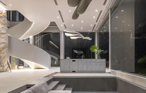 Stunning Riverside Minimalist Villa in Nakhon Pathom, Thailand: A Modern Architectural Masterpiece Designed for Golden Hour Sunsets and Serene Slow Living. - image 3