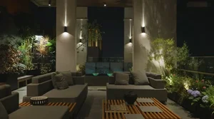 Luxury 500m2 Modern Penthouse Design Featuring Natural Stone Interiors and Breathtaking 360-Degree Views of Landmark 81 and the Saigon River - image 13