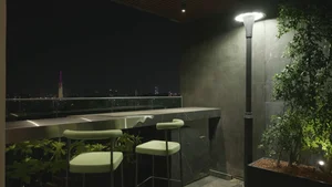 Luxury 500m2 Modern Penthouse Design Featuring Natural Stone Interiors and Breathtaking 360-Degree Views of Landmark 81 and the Saigon River - image 7
