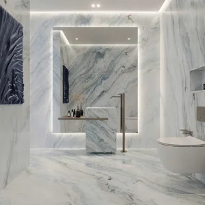 Luxury 500m2 Modern Penthouse Design Featuring Natural Stone Interiors and Breathtaking 360-Degree Views of Landmark 81 and the Saigon River - image 0