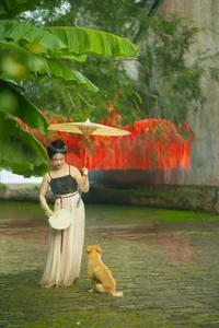 YiTuYu Art Language Vol.10625 Liu Qi Qi: Graceful Fashion Portraits - image 6