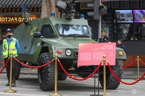 Modern Police Equipment Displayed Around Hanoi's Hoan Kiem Lake - image 1