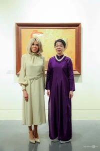 Cultural Diplomacy: First Ladies of Vietnam and France Visit Fine Arts Museum - image 6