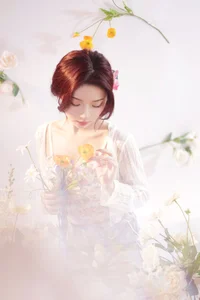 Artistic Portraits and Modern Style in Art Language Vol.7324 Rong Rong - image 5