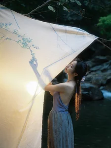 YiTuYu Art Language Vol.9739 Yao Pang Pang Stunning Portrait Gallery - image 28