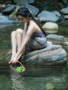 YiTuYu Art Language Vol.9739 Yao Pang Pang Stunning Portrait Gallery - image 7
