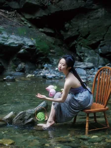 YiTuYu Art Language Vol.9739 Yao Pang Pang Stunning Portrait Gallery - image 32