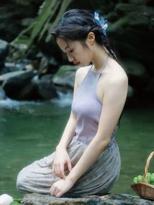 YiTuYu Art Language Vol.9739 Yao Pang Pang Stunning Portrait Gallery - image 9